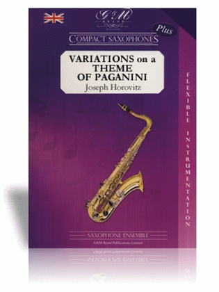 Book cover for Variations on a Theme of Paganini