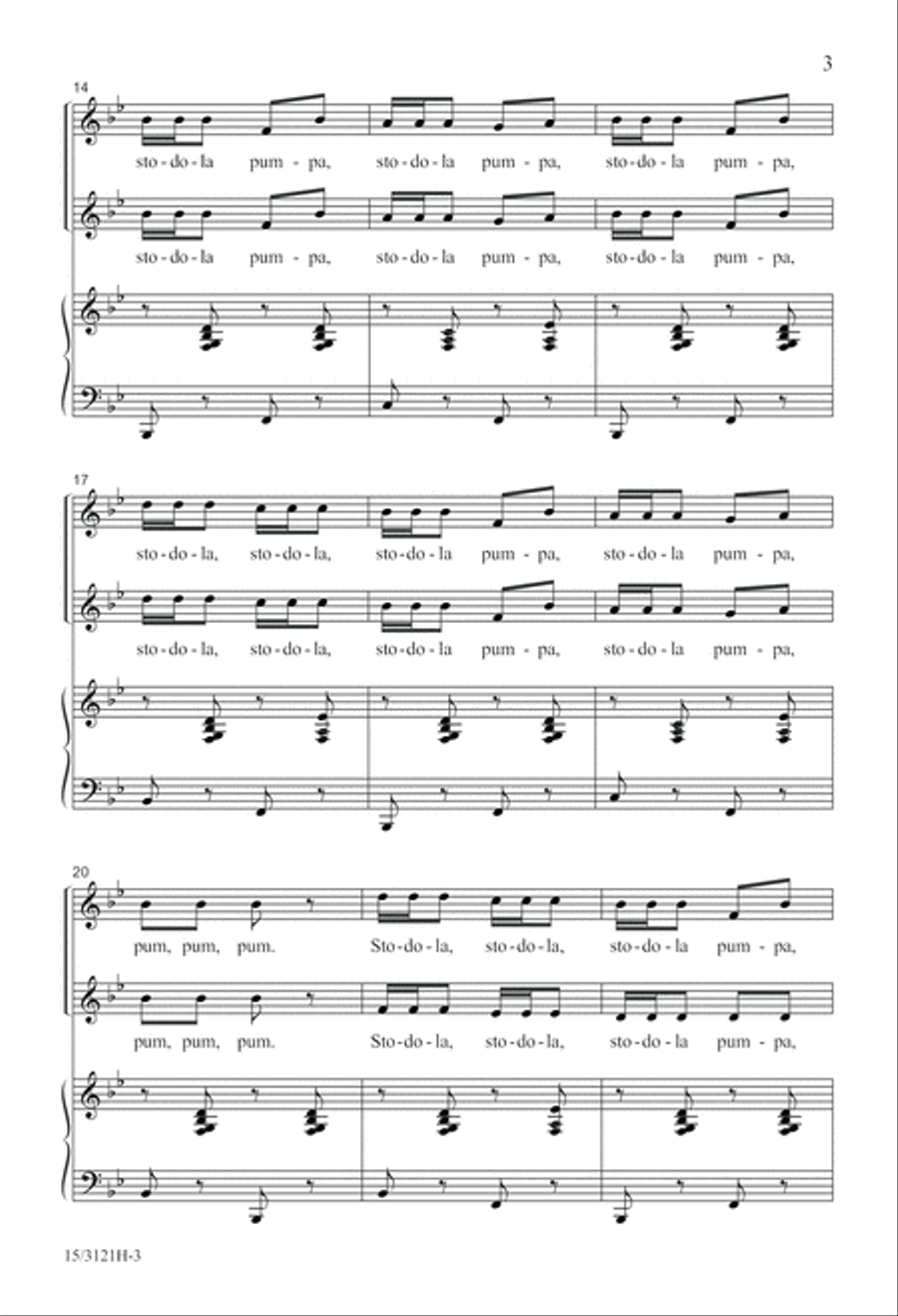 Stodola Pumpa SSA scores gallery preview page 3