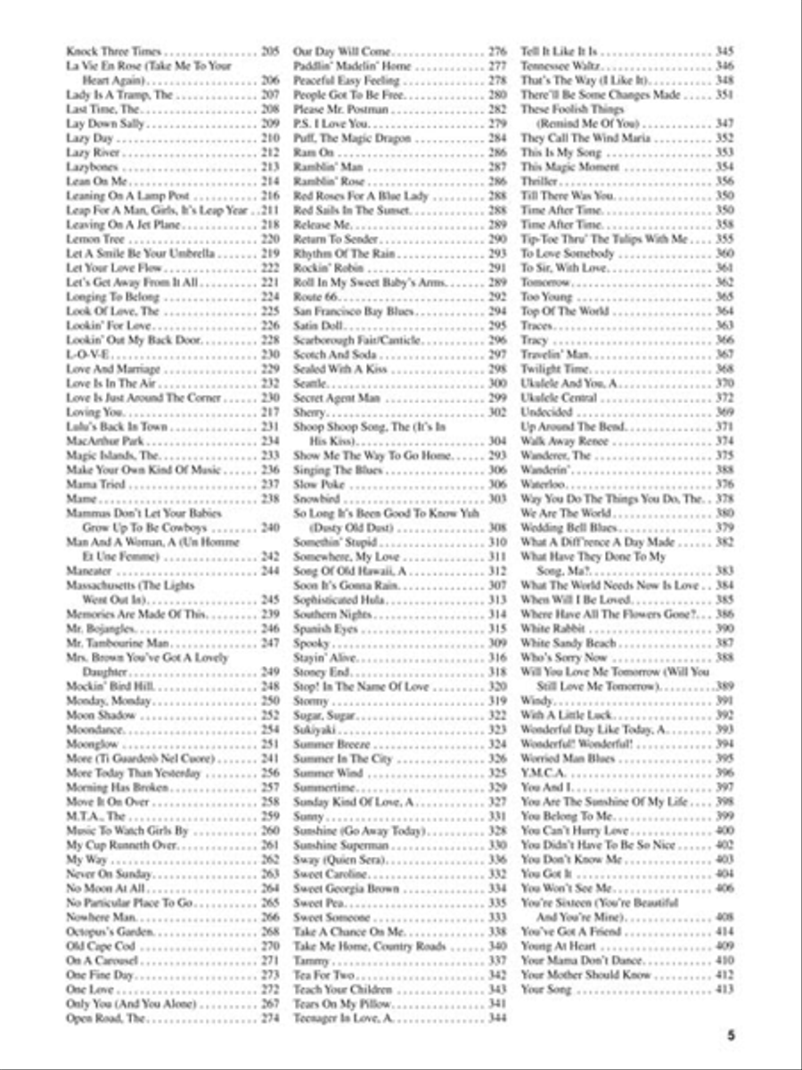 The Daily Ukulele – Leap Year Edition Piano scores gallery preview page 4