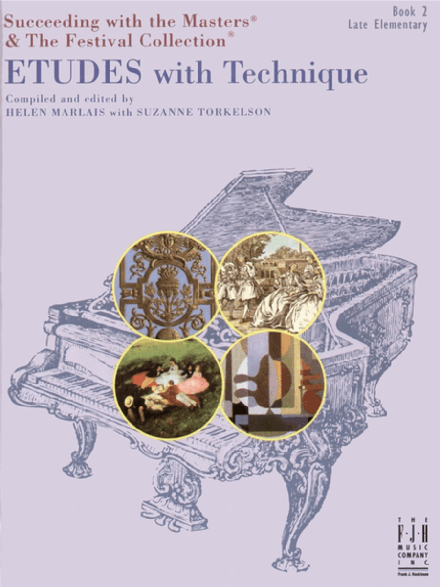 Etudes with Technique, Book 2 Piano Method scores gallery preview page 1
