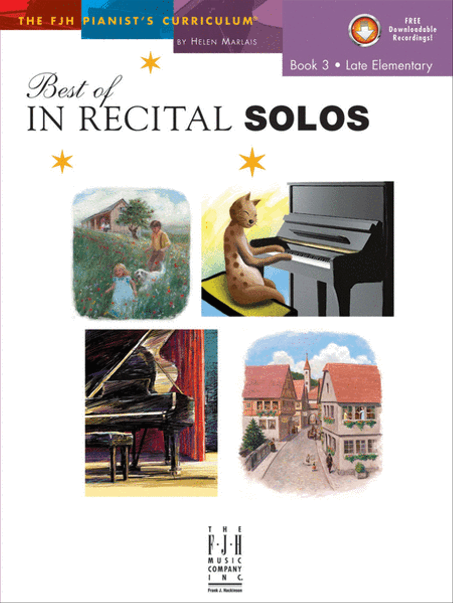 Best of In Recital Solos, Book 3 (NFMC) Piano Method scores gallery preview page 2