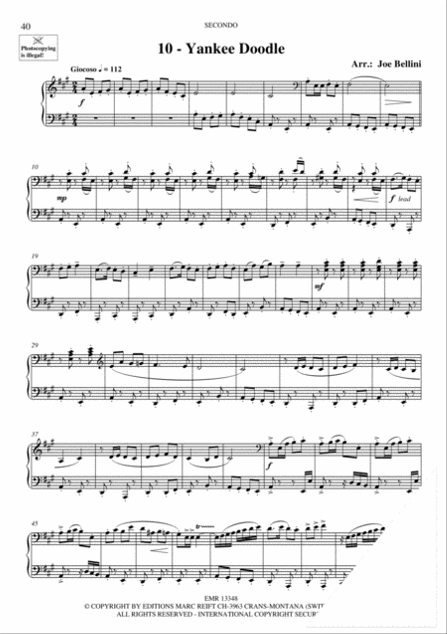 Piano Duets Greatest Hits Volume 3 - Medium Piano Duet scores gallery preview page 12