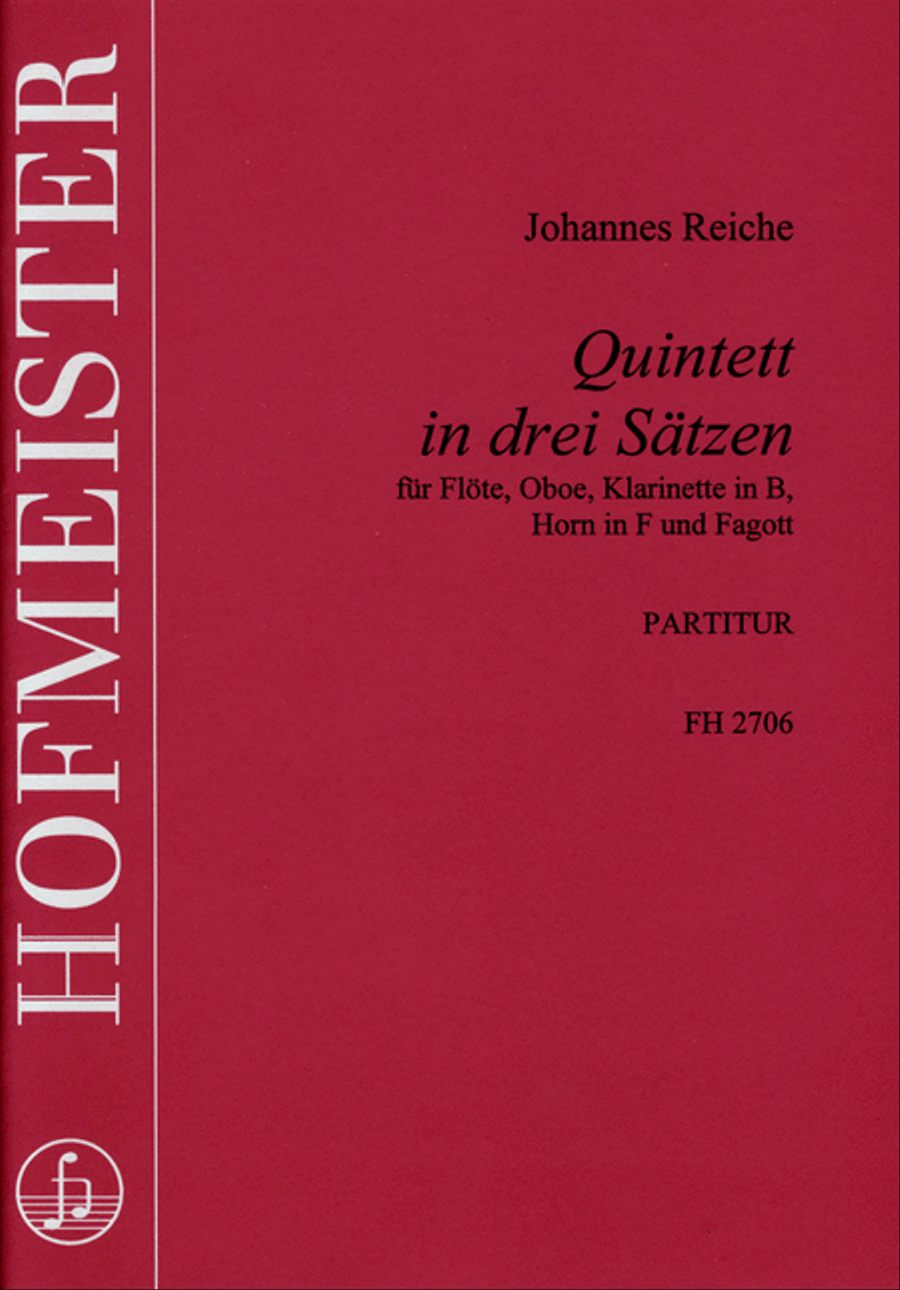 Bläserquintett in 3 Sätzen Woodwind Quintet scores gallery preview page 1