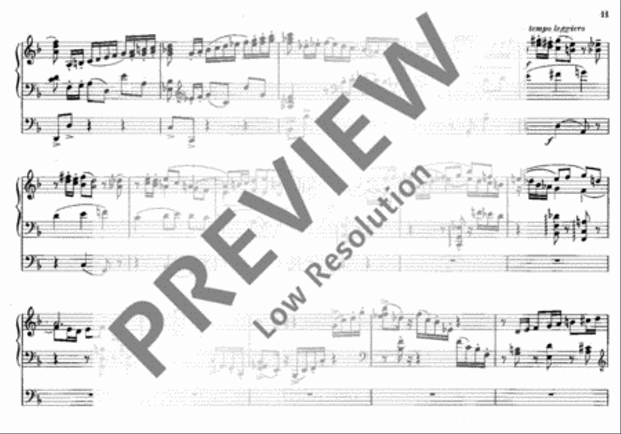 Chorale-Passacaglia Organ scores gallery preview page 12