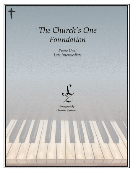 The Church's One Foundation (1 piano, 4 hands duet) image number null