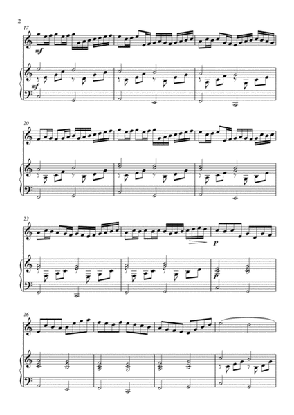 Canon In D, Johann Pachelbel, For Flute & Piano image number null