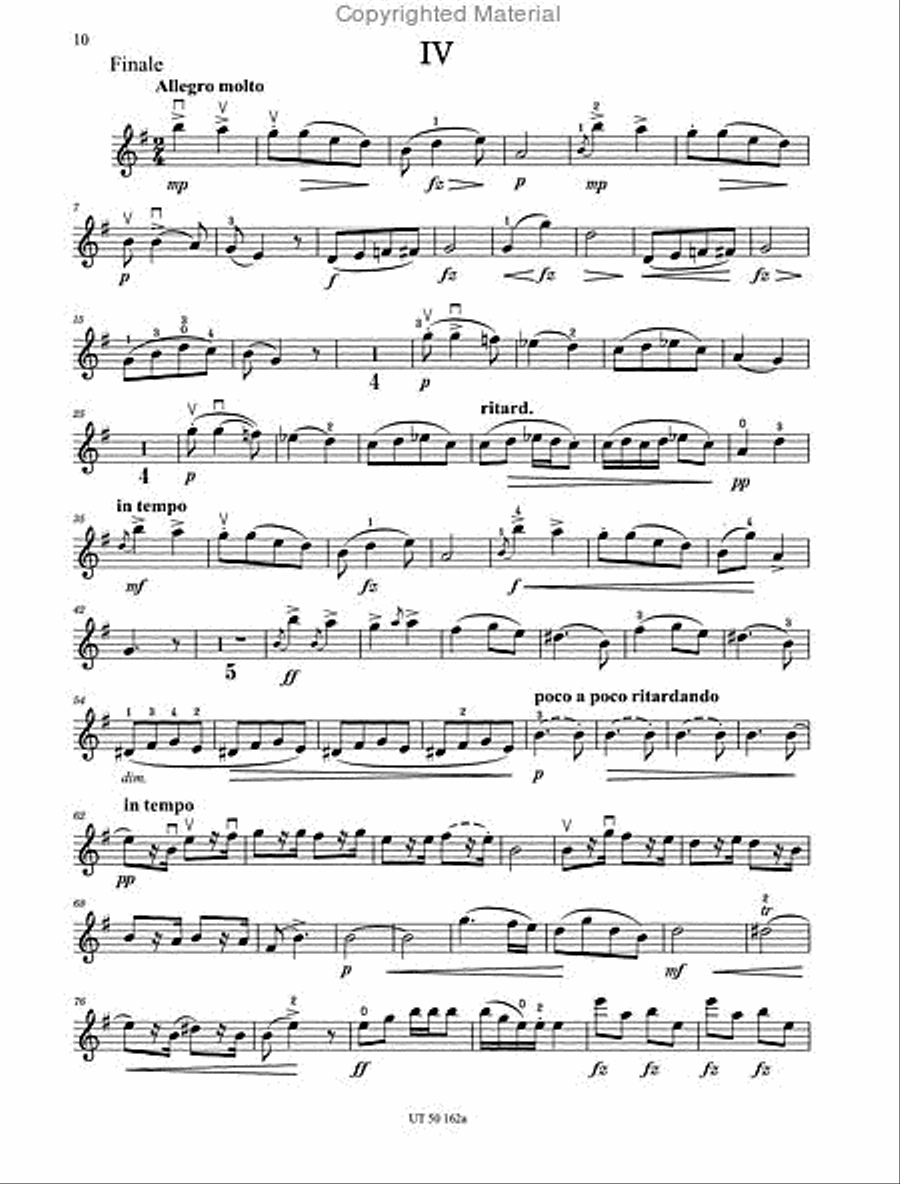 Sonatina for Violin and Piano G Major Chamber Music scores gallery preview page 5