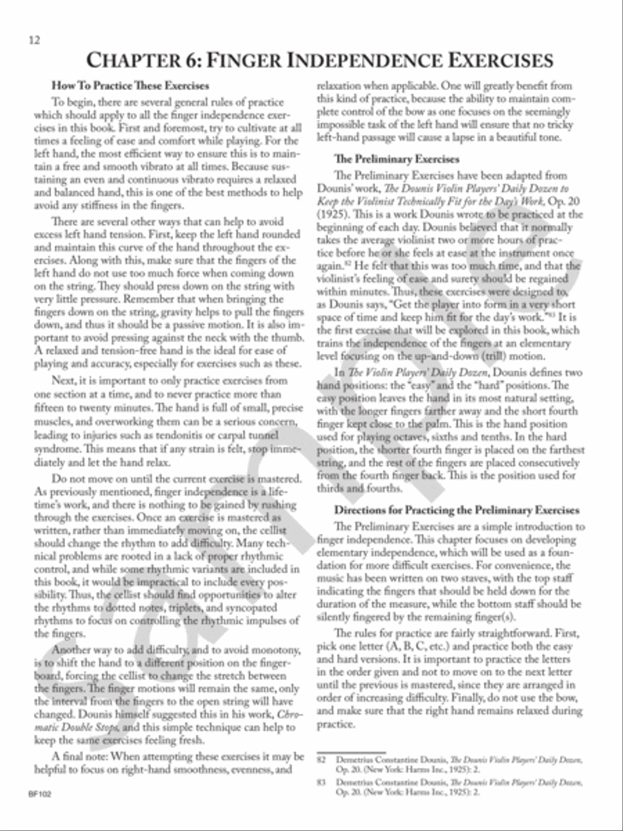 The Cellist's Guide to Finger Independence Cello scores gallery preview page 5