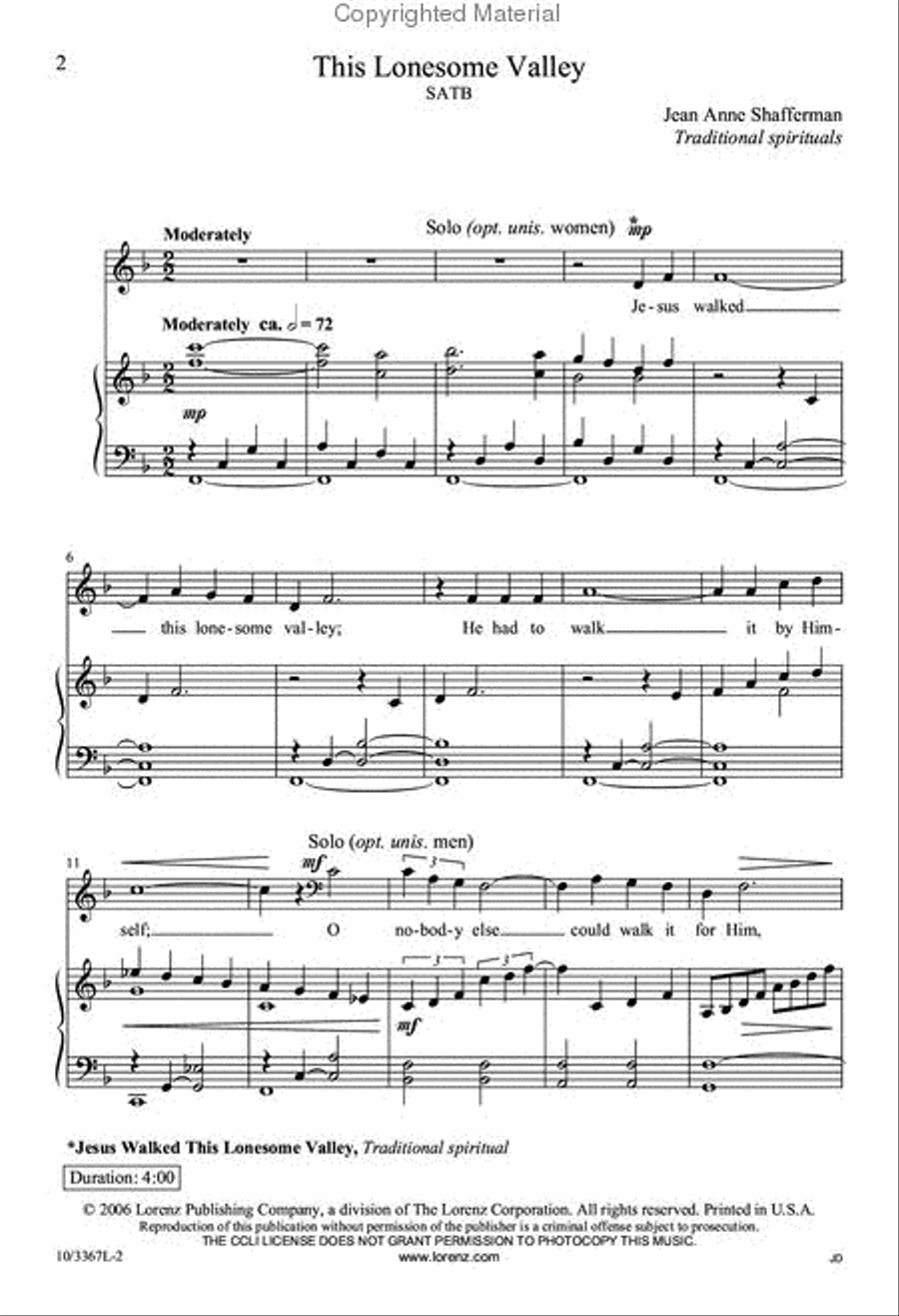 <br>Sheet music extract