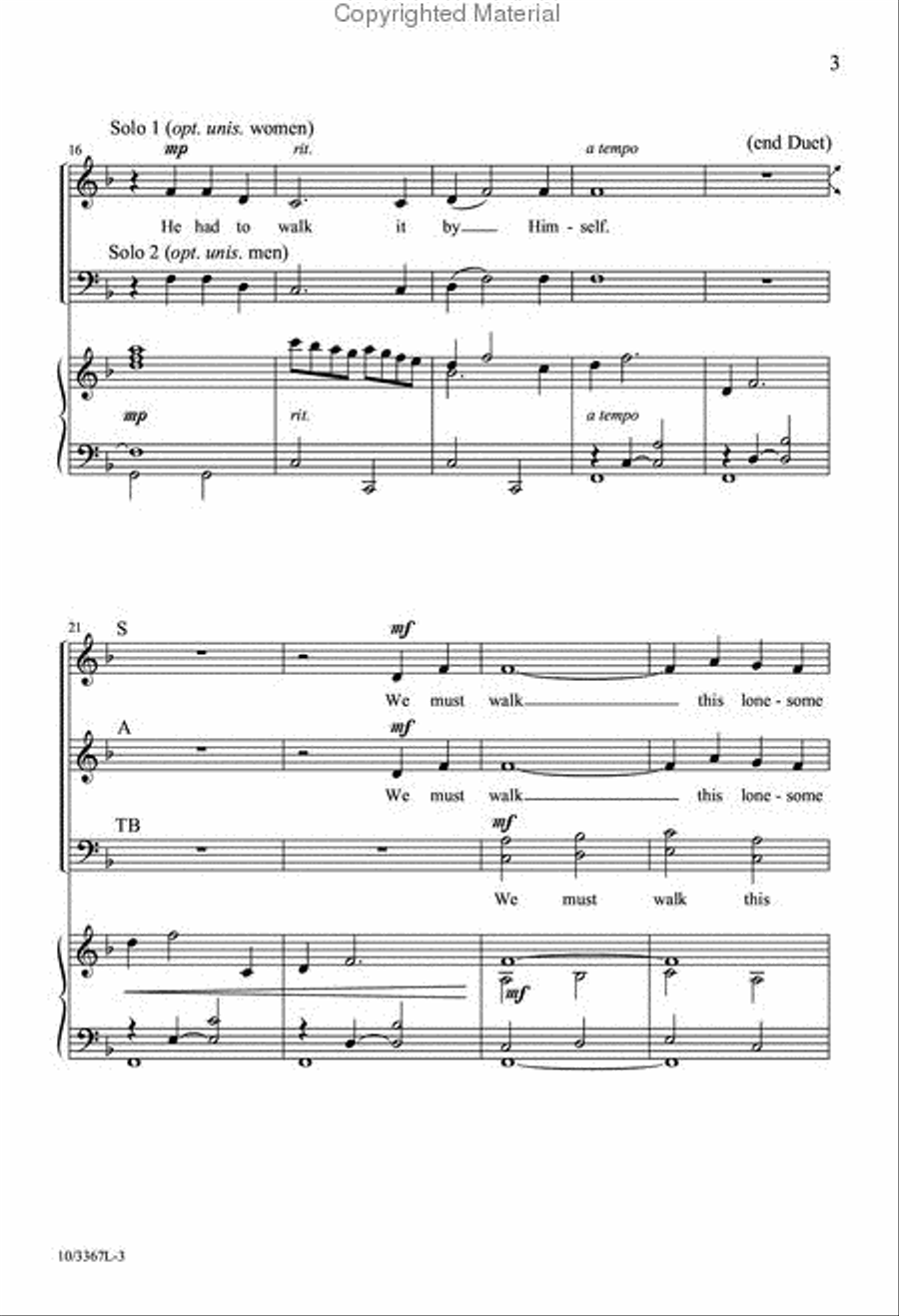<br>Sheet music extract