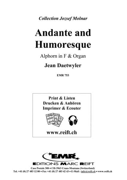 Andante and Humoresque image number null