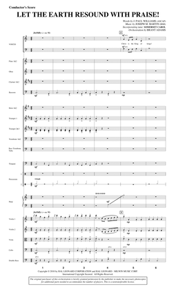 Book cover for Let The Earth Resound with Praise! - Full Score