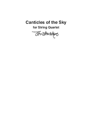 Canticles of the Sky