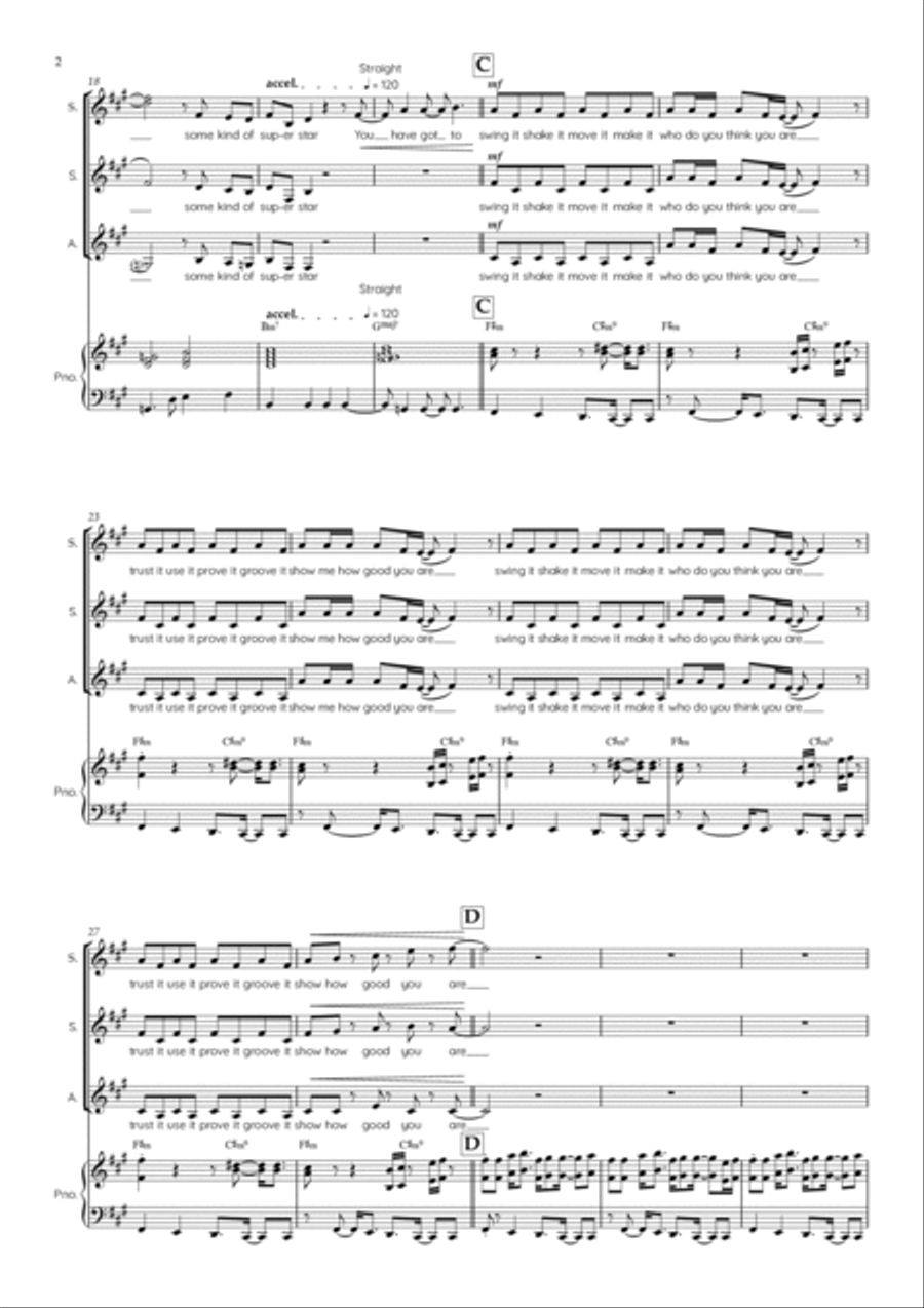 Who Do You Think You Are SSA scores gallery preview page 3