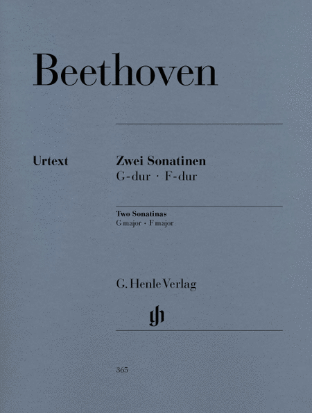 Beethoven, Ludwig van: 2 Sonatinas for Piano F major and G major Anh. 5