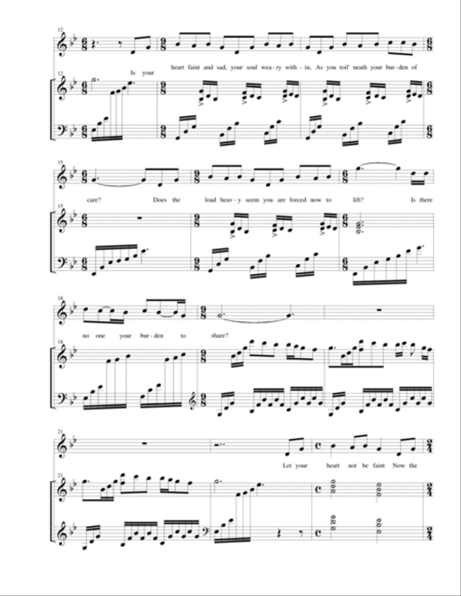 Does the Journey Seem Long Voice scores gallery preview page 2
