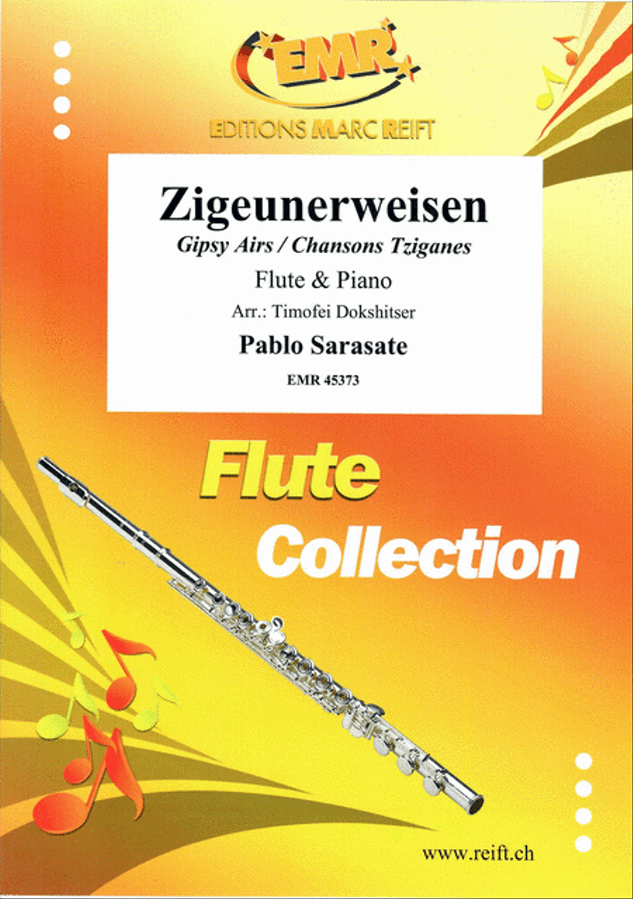 Zigeunerweisen Flute Solo scores gallery preview page 1