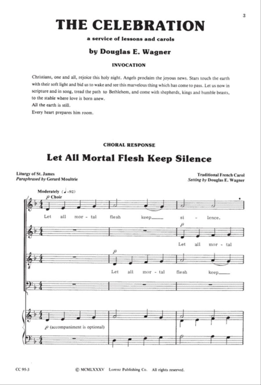 The Celebration The Celebration 4-Part scores gallery preview page 3