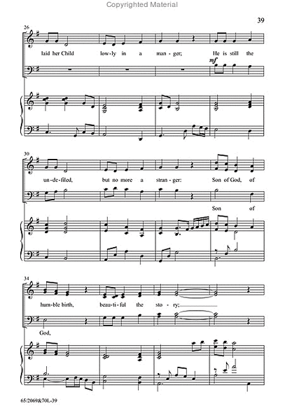 A Noel Celebration - SATB Score with Performance CD image number null
