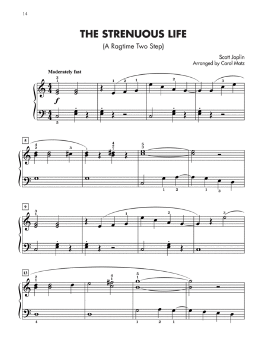 Joplin for Students, Book 1 Piano Method scores gallery preview page 4