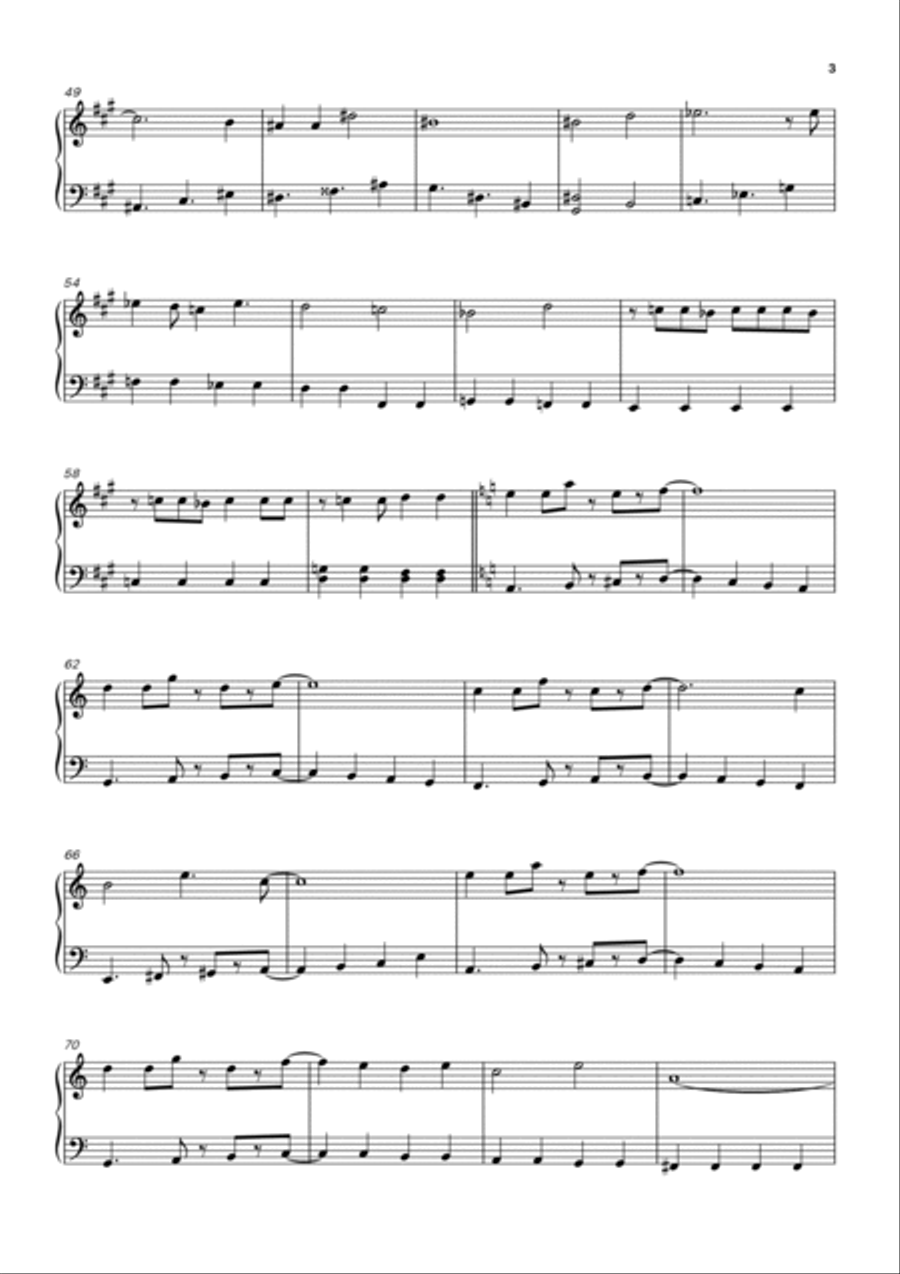 Merissa Piano Solo scores gallery preview page 3