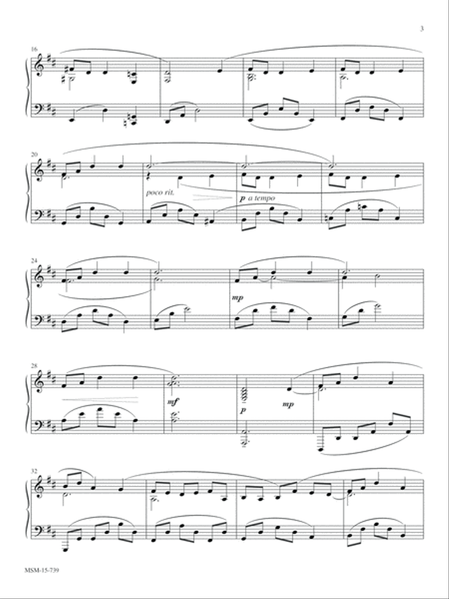 Morning Has Broken Morning Has Broken Piano Solo scores gallery preview page 3
