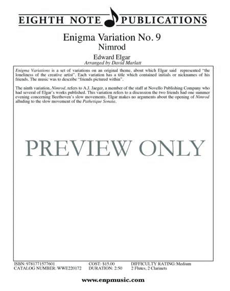 Enigma Variation No. 9: Nimrod image number null