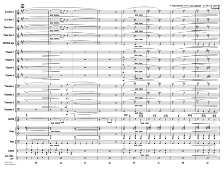 Freeze Frame - Conductor Score (Full Score)