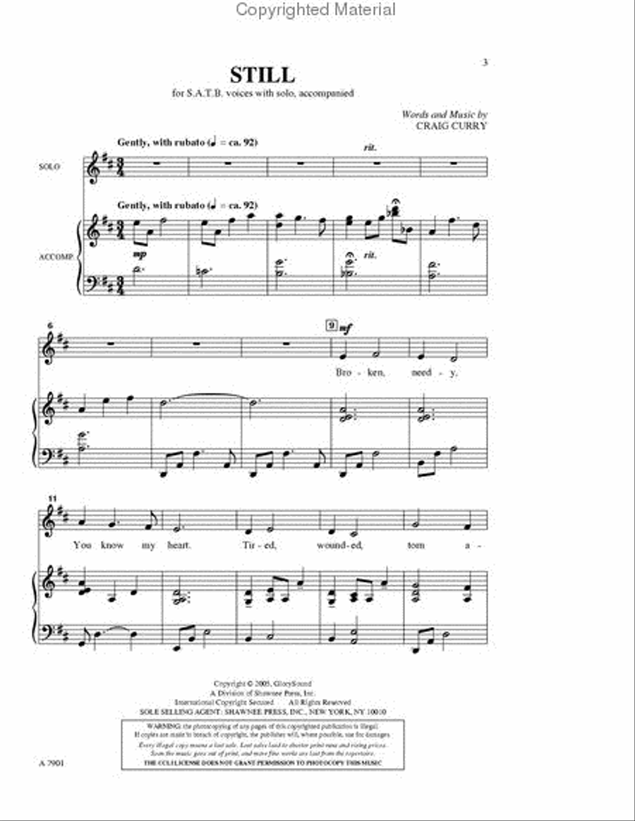 Still Still 4-Part scores gallery preview page 2