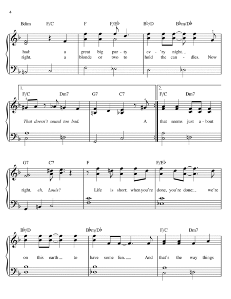 When We're Human Easy Piano scores gallery preview page 4