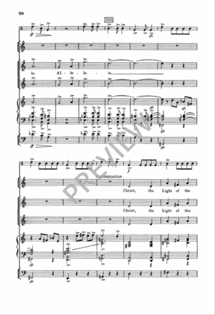 Christ, the Light of the Nations 2-Part scores gallery preview page 21