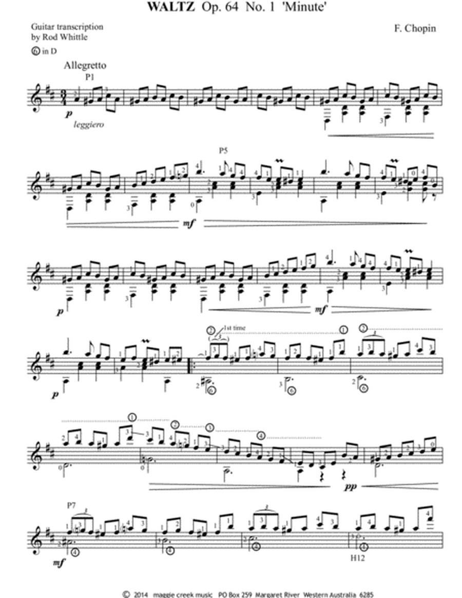 Waltz (Op.64, No 1) ''Minute'' image number null
