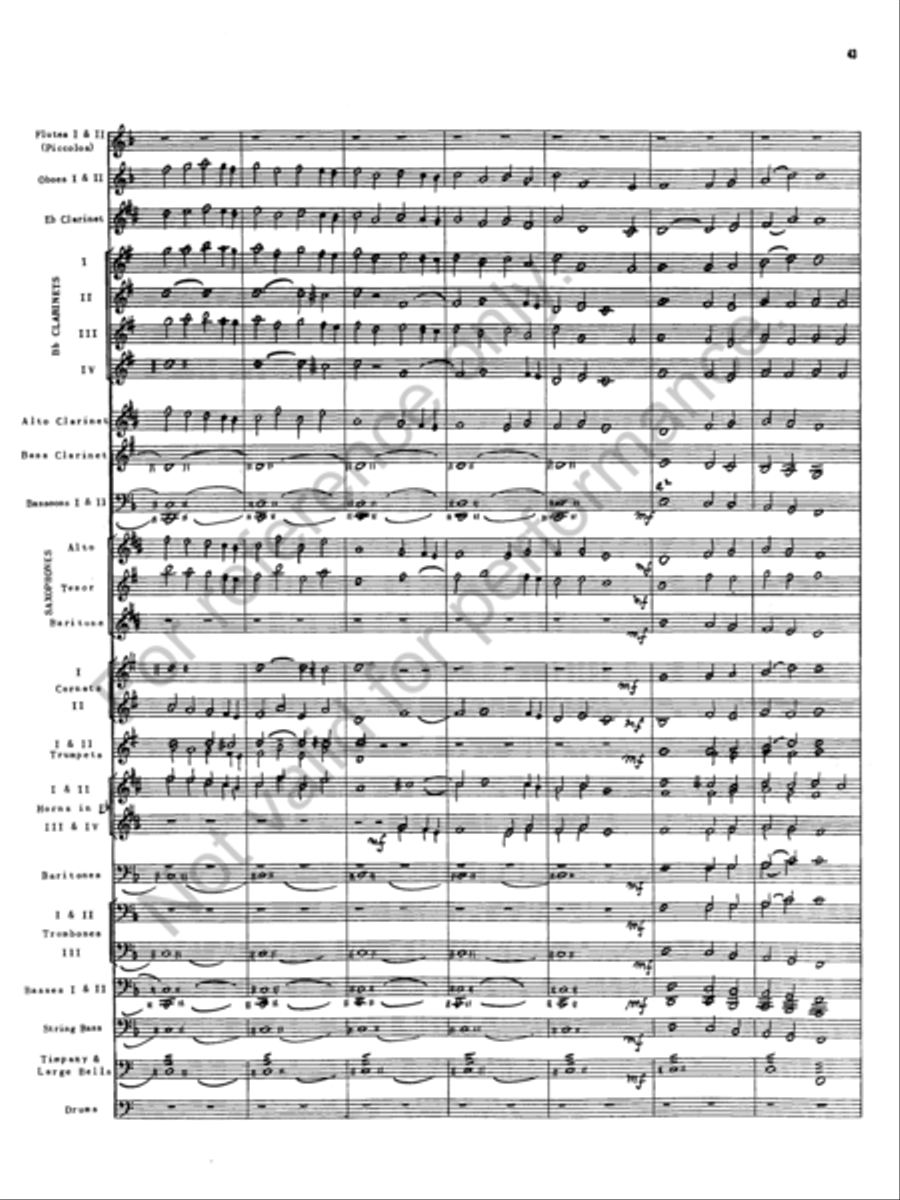 The Golden Legend Concert Band scores gallery preview page 40