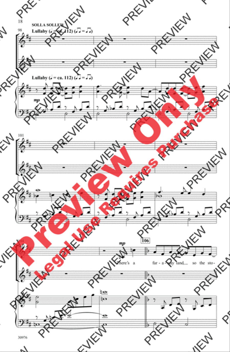 Seussical the Musical: A Choral Medley 2-Part scores gallery preview page 18