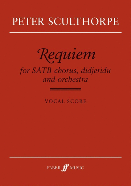 Sculthorpe - Requiem Vocal Score