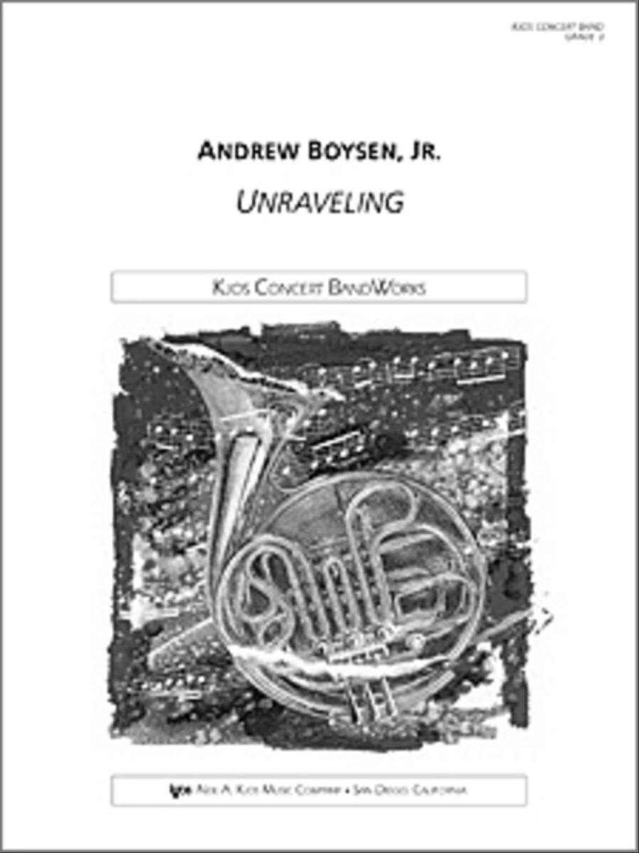 Unraveling - Score Concert Band scores gallery preview page 1