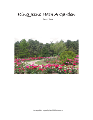 Book cover for King Jesus Hath A Garden
