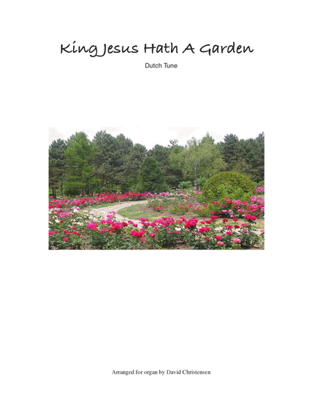 King Jesus Hath A Garden image number null