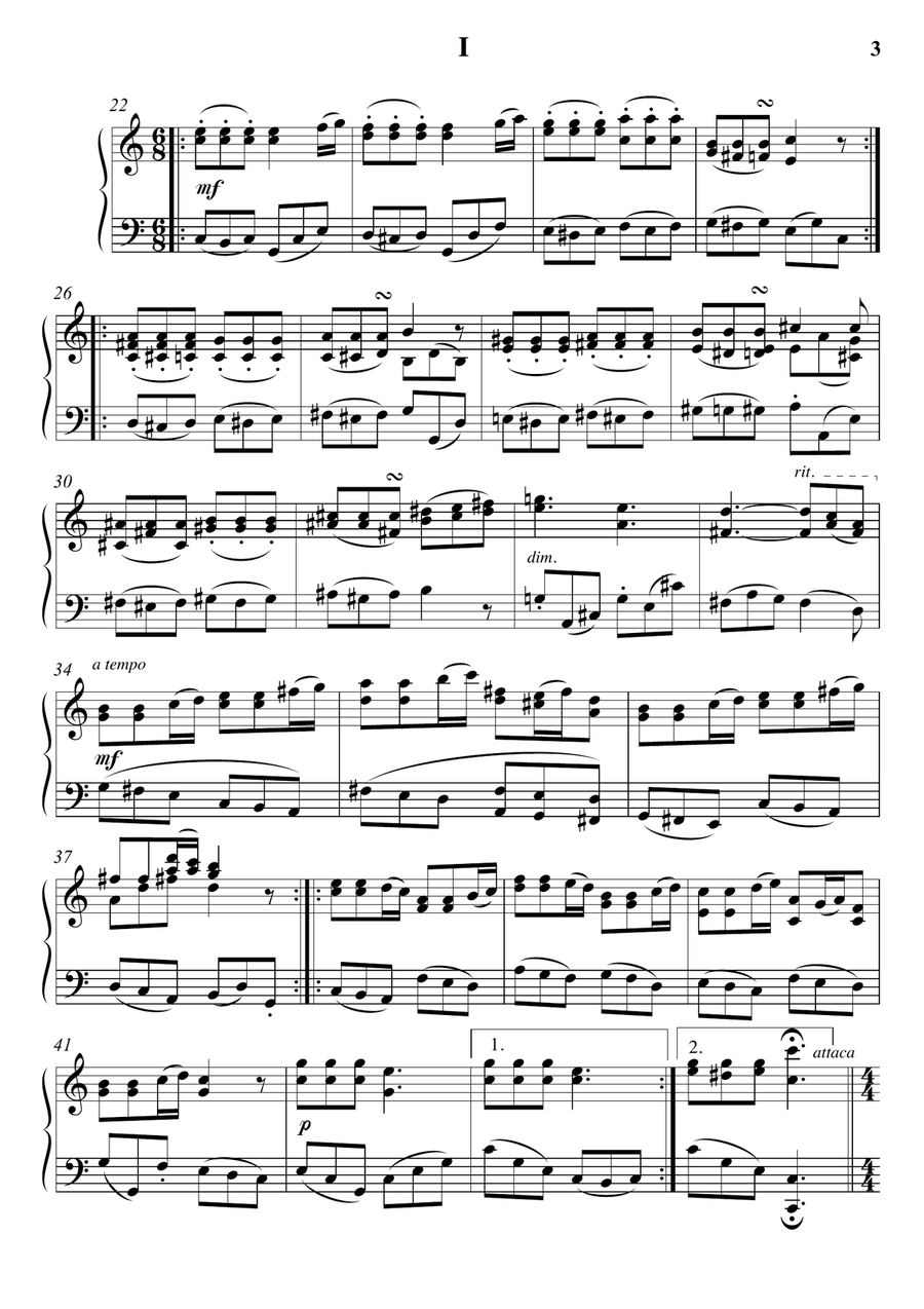Study-Variations for Piano Piano Method scores gallery preview page 2