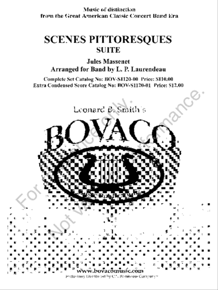 Scenes Pittoresques Concert Band scores gallery preview page 2