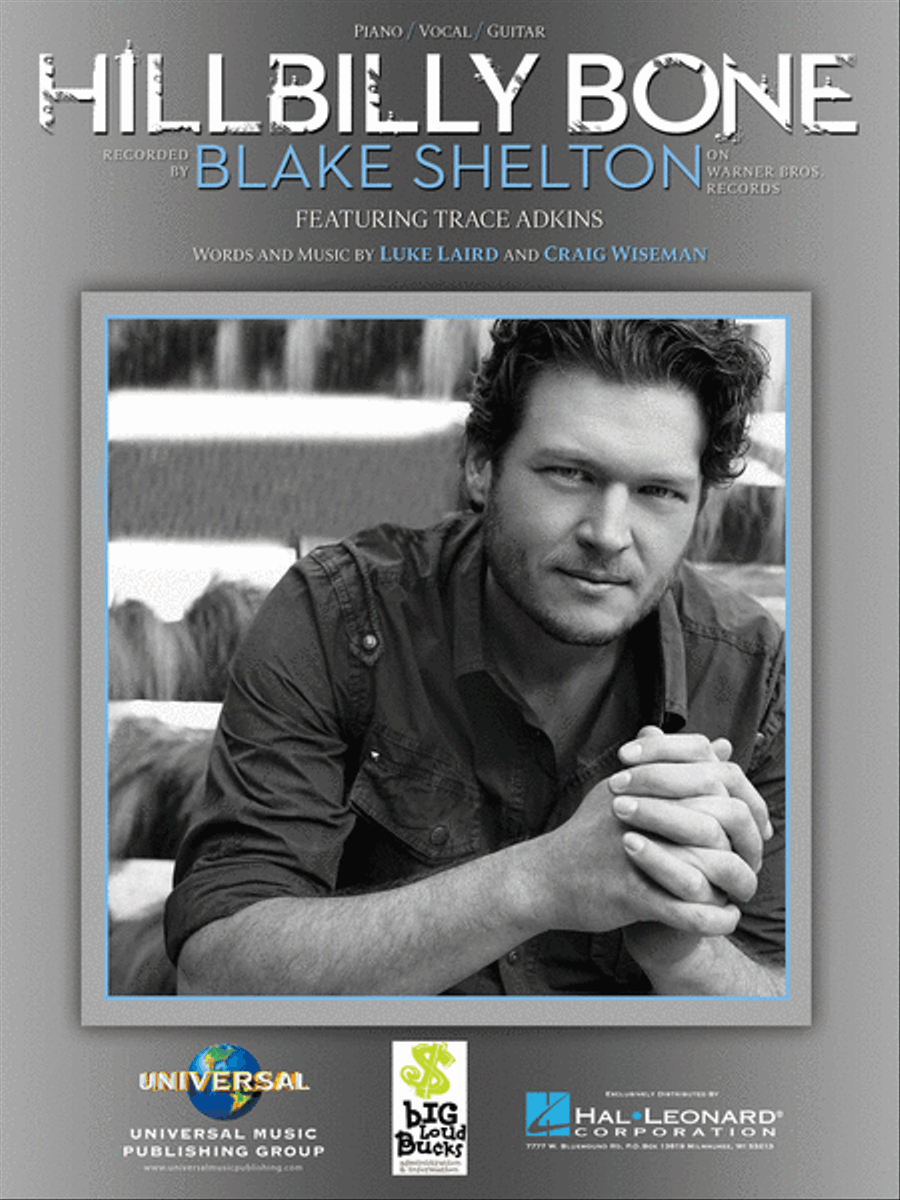 Hillbilly Bone Piano, Vocal, Guitar scores gallery preview page 1