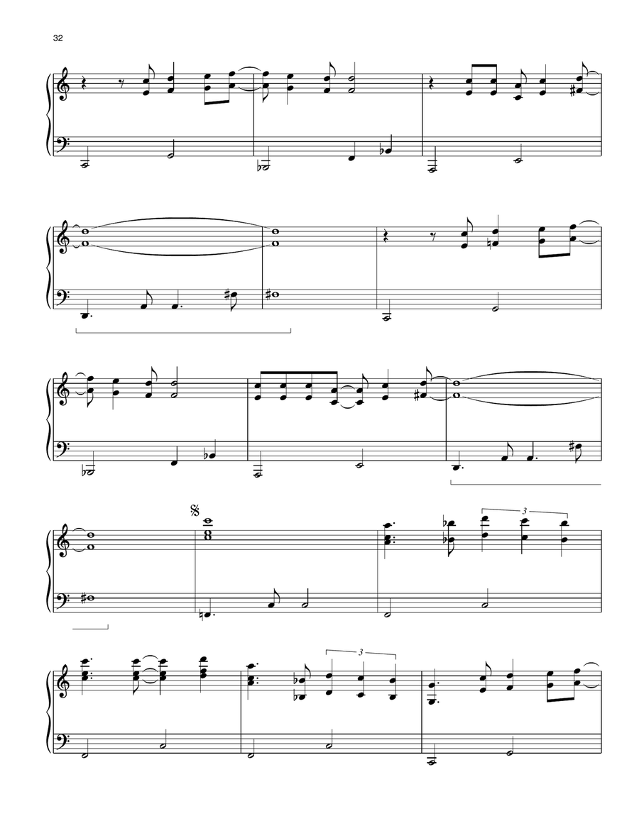 Tuesday Afternoon (Forever Afternoon) Piano Solo scores gallery preview page 3