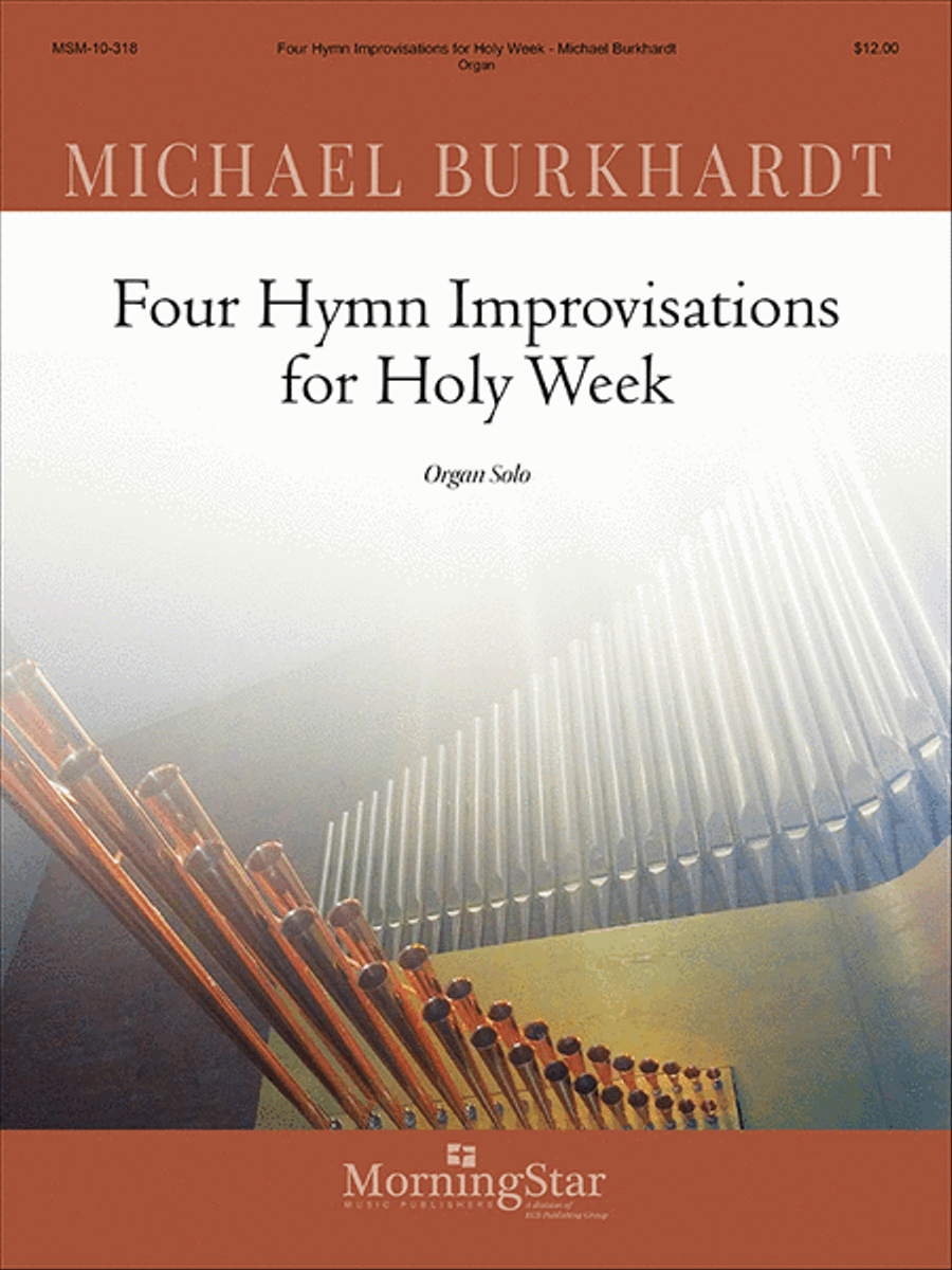 Four Hymn Improvisations for Holy Week Organ scores gallery preview page 1
