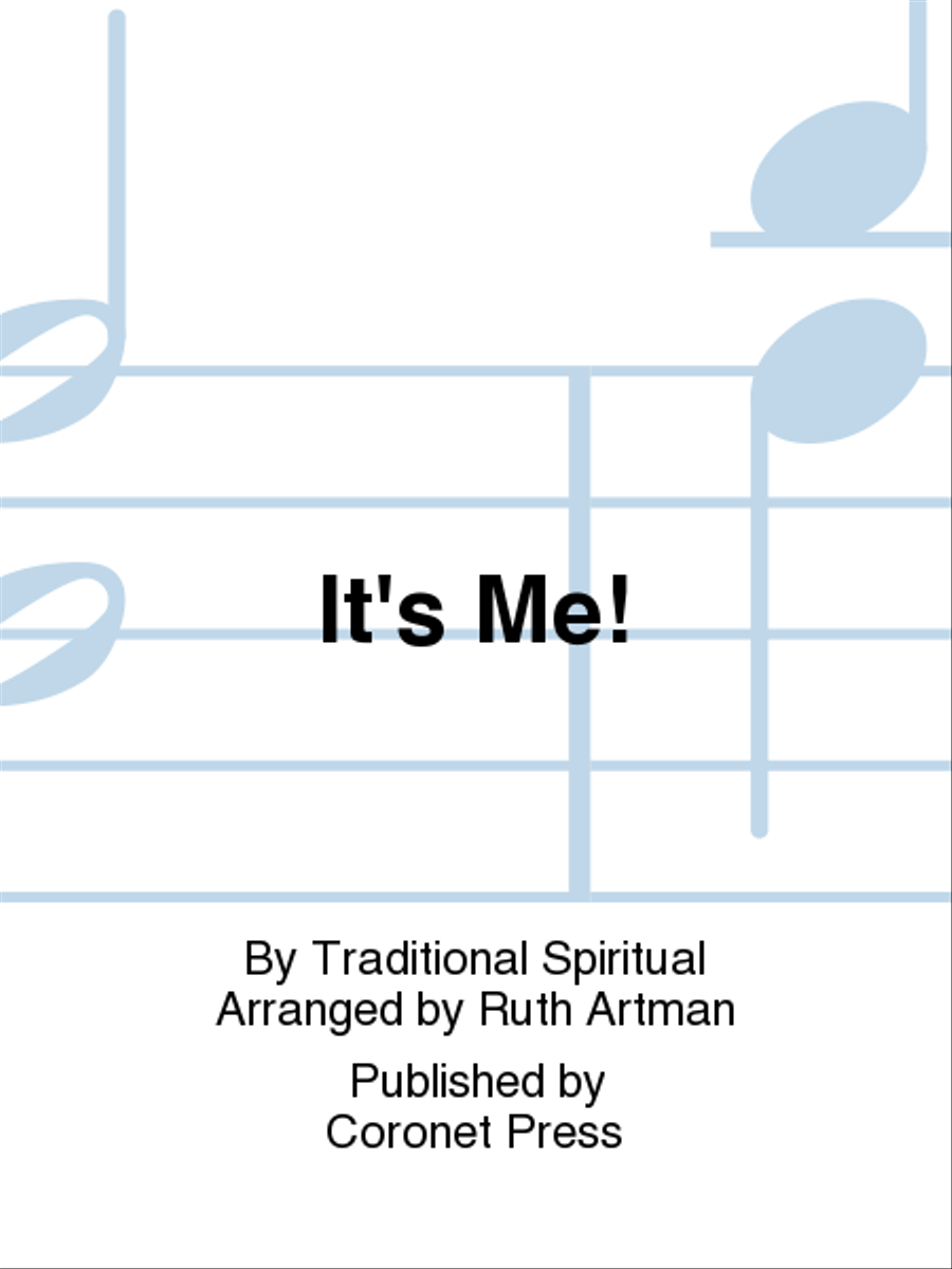 It's Me! Choir scores gallery preview page 1