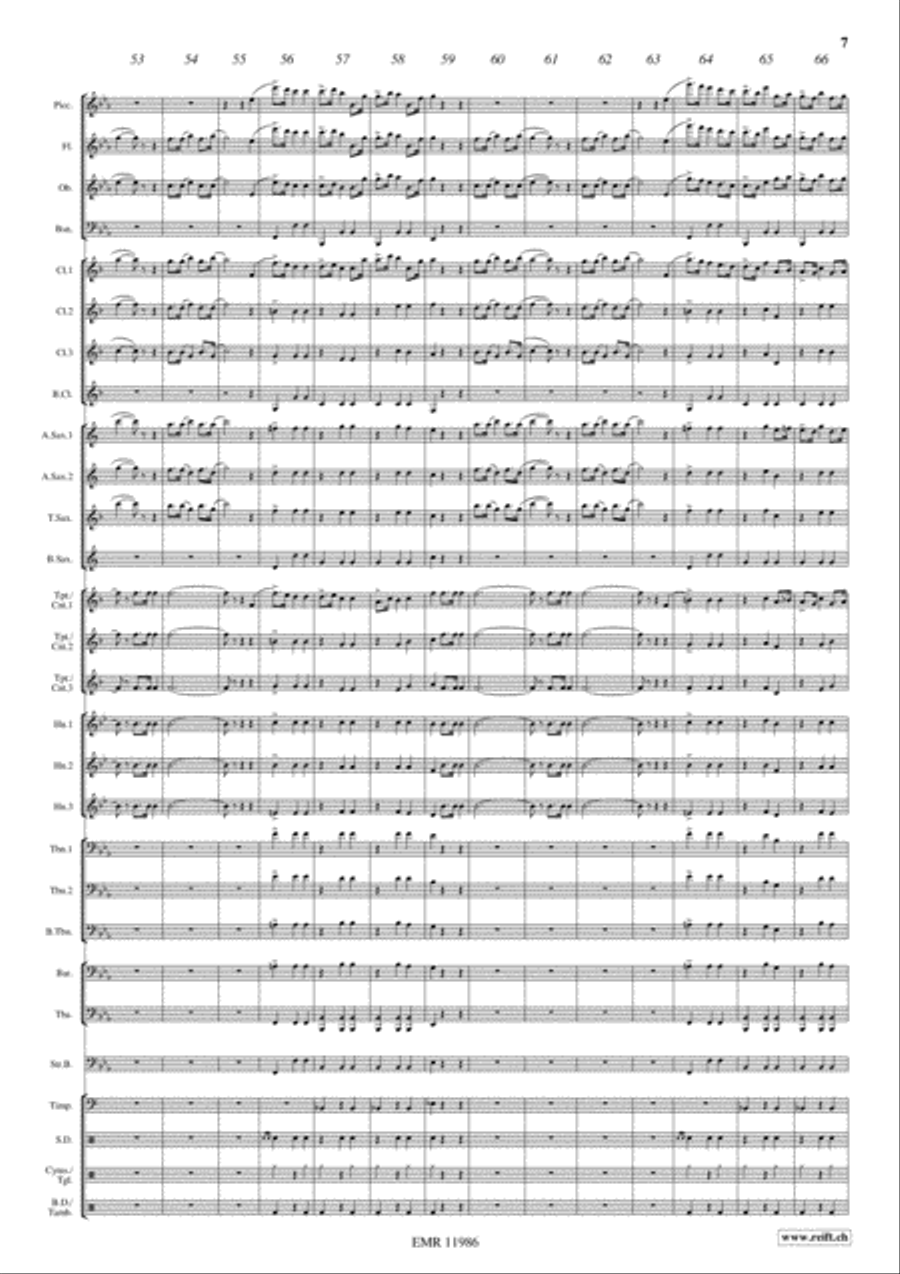Coppelia Concert Band scores gallery preview page 8