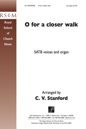 Book cover for O for a Closer Walk