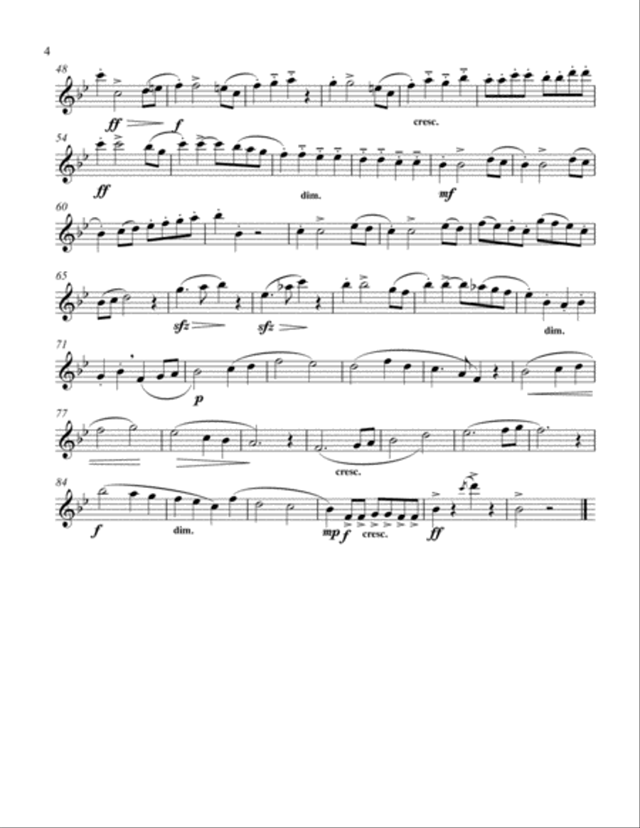 Stylistic Etudes for Piccolo, Flute, Oboe, Clarinet, or Saxophone Oboe scores gallery preview page 4