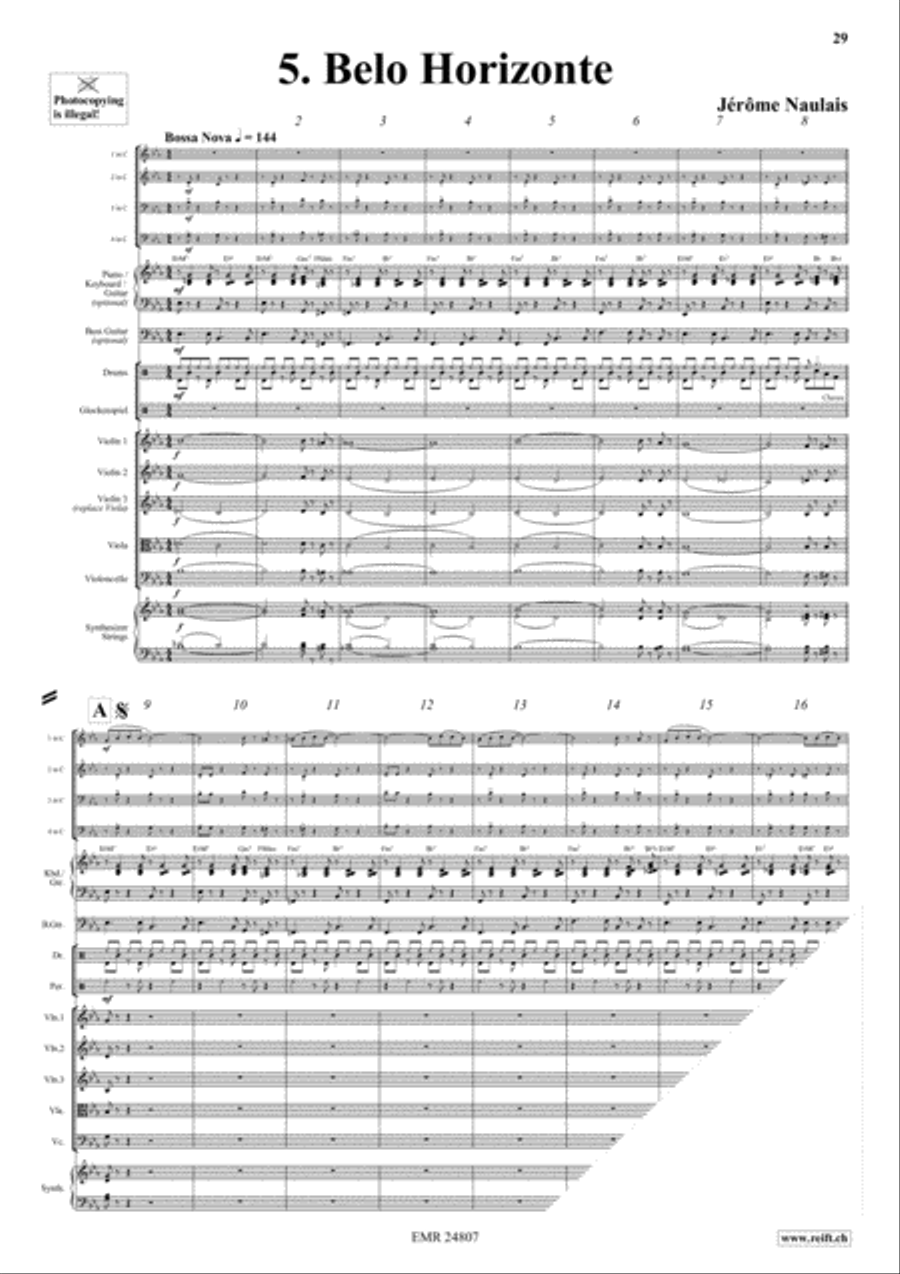 Play With Your Band Volume 1 Brass Ensemble scores gallery preview page 8