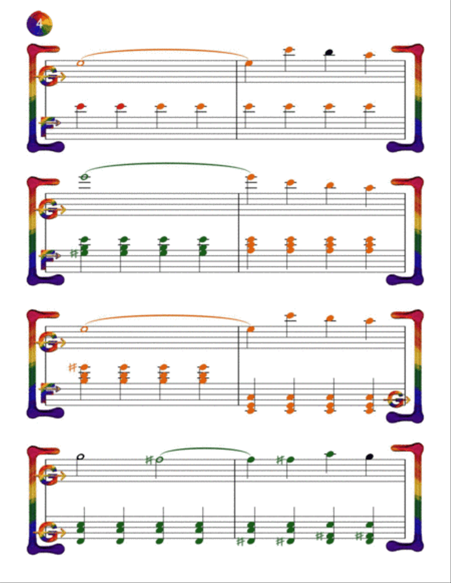 Adagio from sonata "Pathetique" (easy piano) image number null