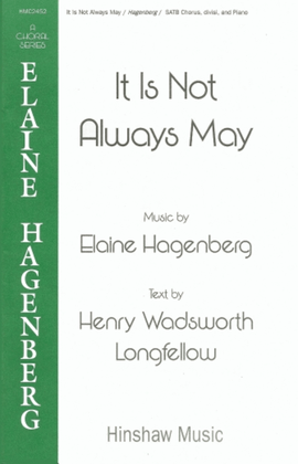 Book cover for It Is Not Always May